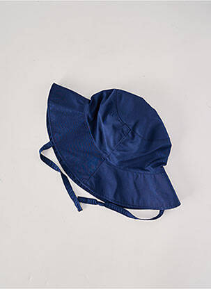 Chapeau fermeture liens à nouer bleu H&M garçon