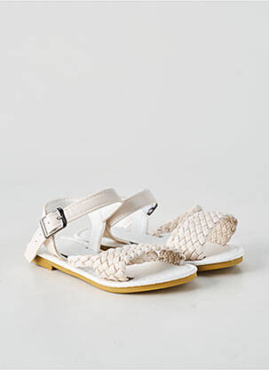 Sandales/nu pieds bout rond bout rond blanc SANS MARQUE fille