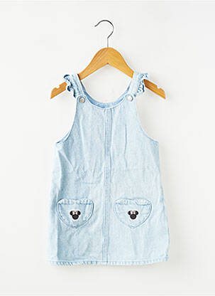 Robe mi-longue fines bretelles fines bretelles bleu KIABI fille