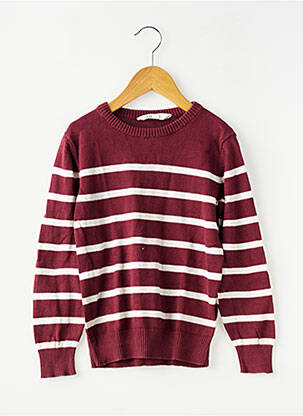 Pull col rond manches longues rouge H&M enfant