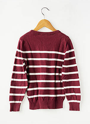 Pull col rond manches longues rouge H&M enfant