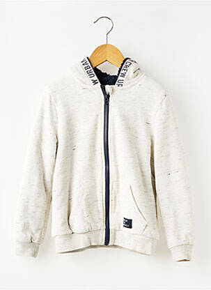 Veste casual finition intérieure fourrure synthétique bleu PEPPERTS garçon