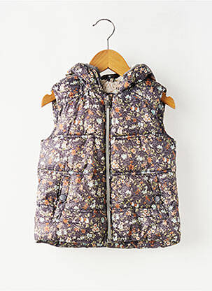Doudoune poches a capuche marron ZARA fille