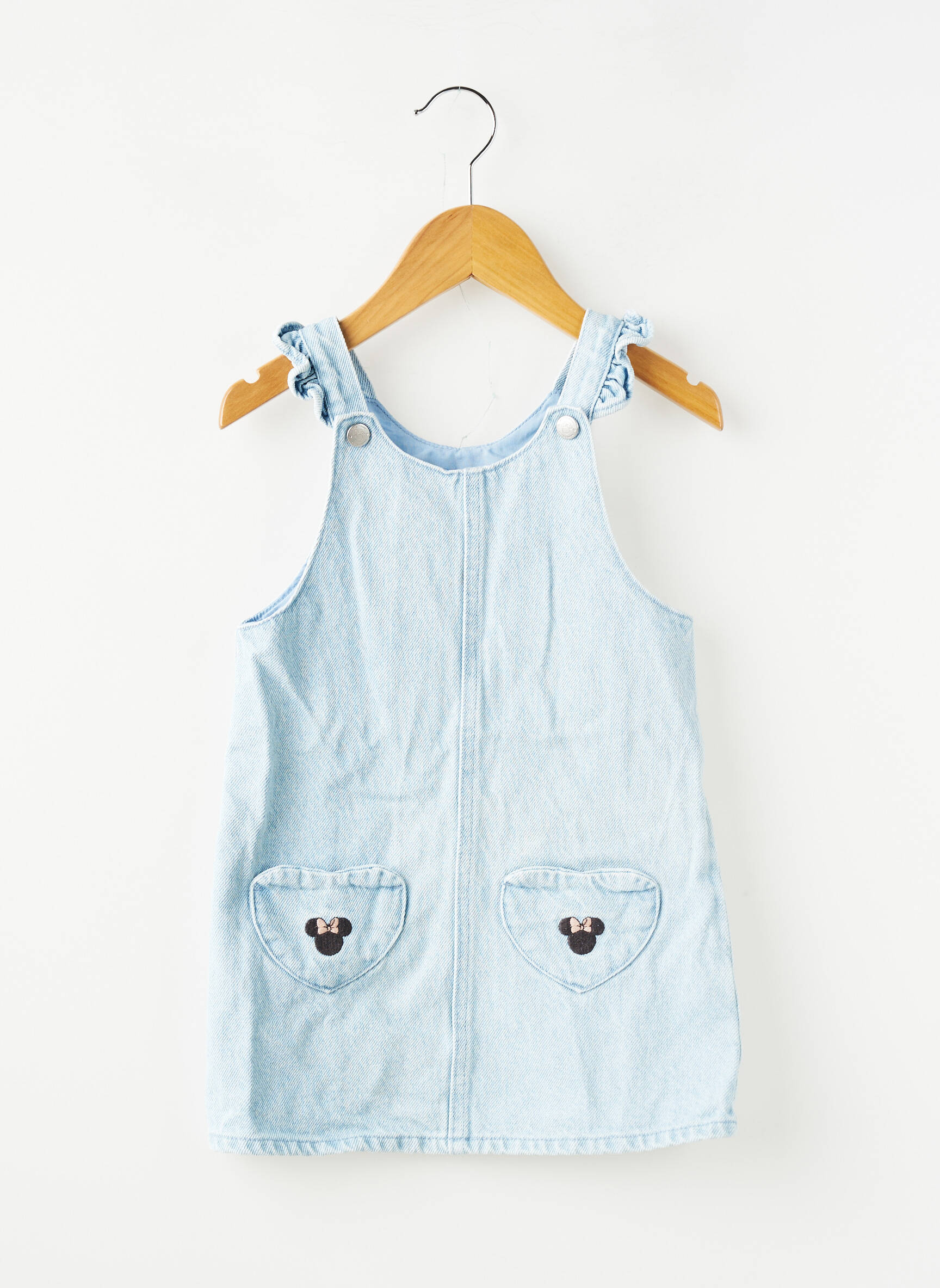Robe mi-longue fines bretelles fines bretelles bleu KIABI fille