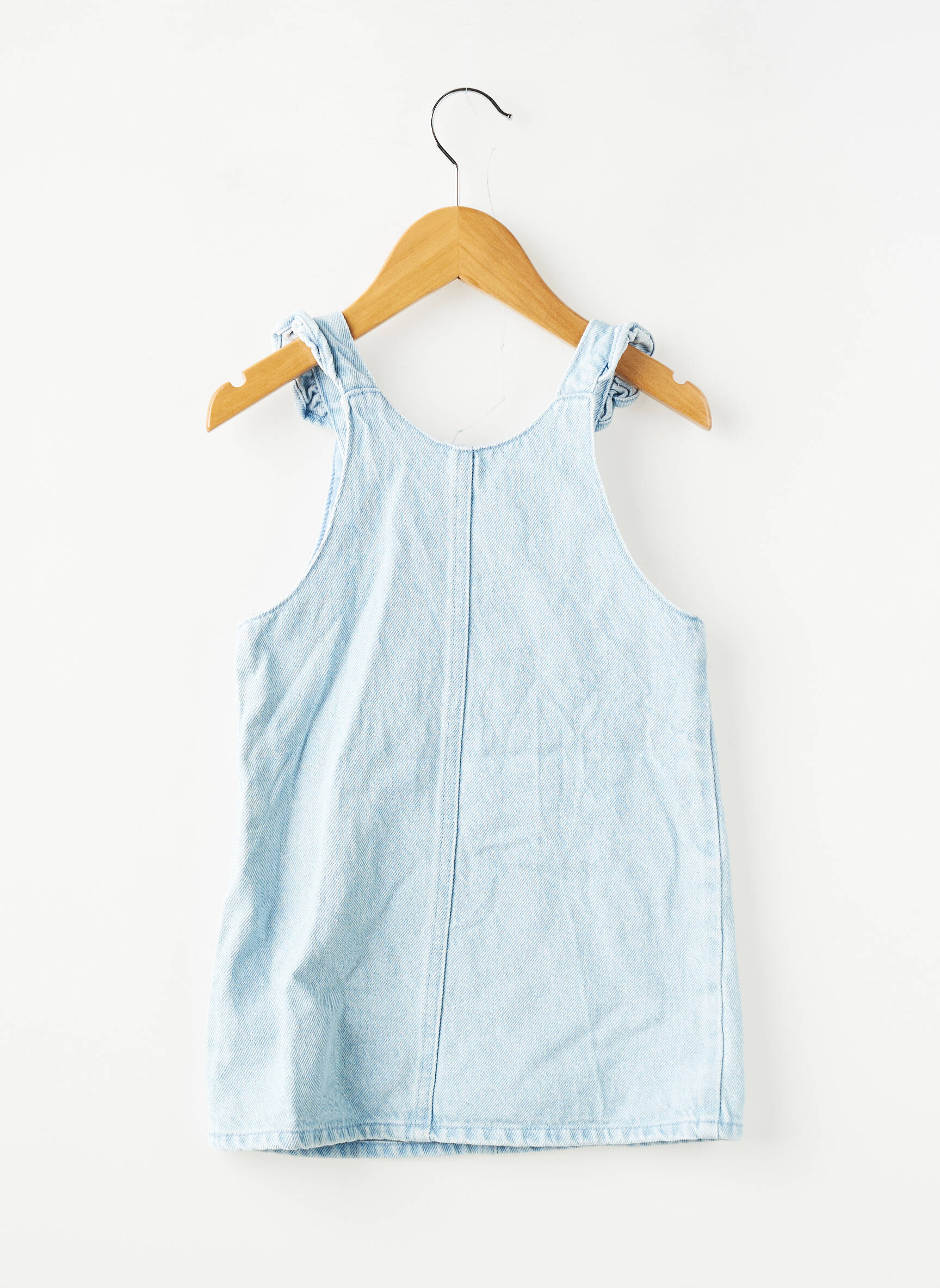 Robe mi-longue fines bretelles fines bretelles bleu KIABI fille