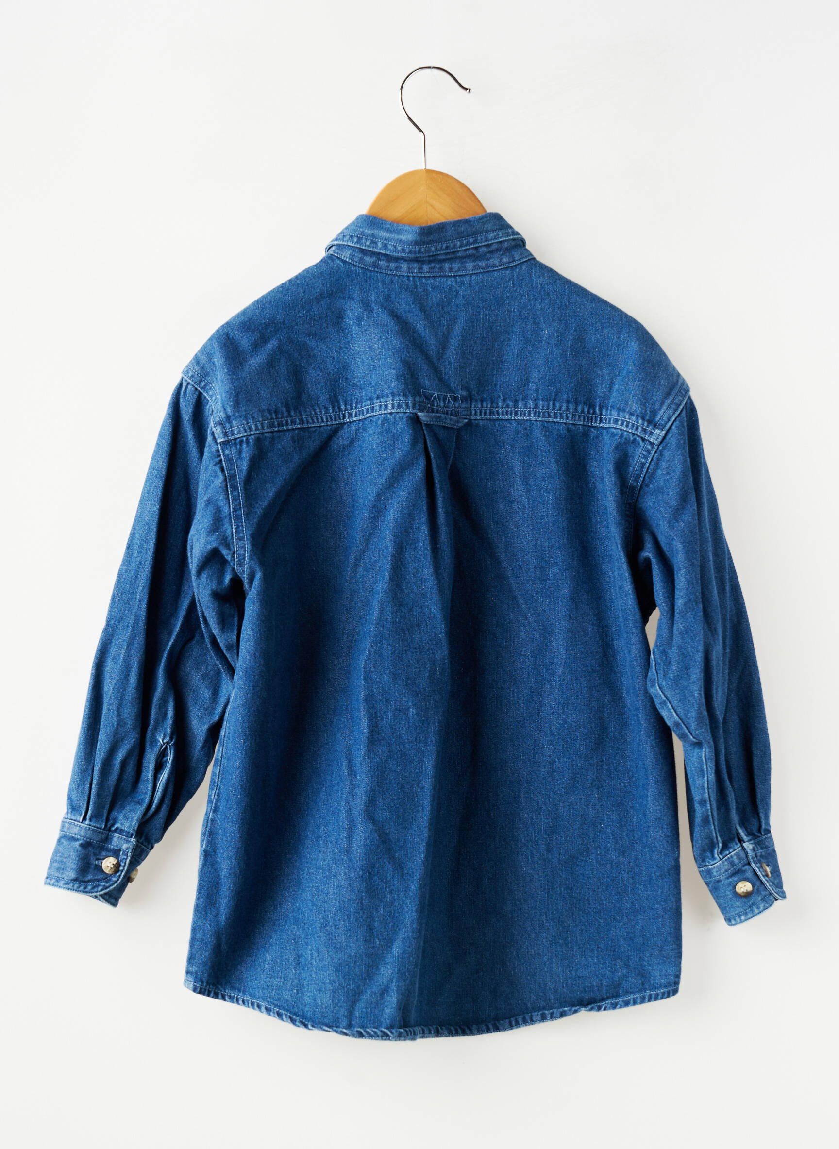 Chemise manches longues bleu QUECHUA enfant