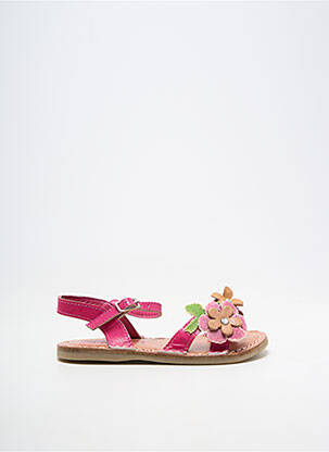 Sandales/nu pieds bout rond chiquet rose GIOSEPPO KIDS fille