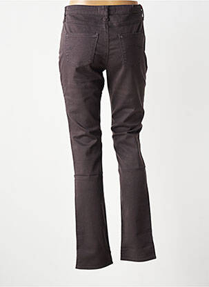 Jeans coupe slim stretch taille normale gris KANOPE femme