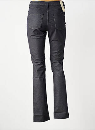 Pantalon slim tissage popeline taille normale gris KANOPE femme