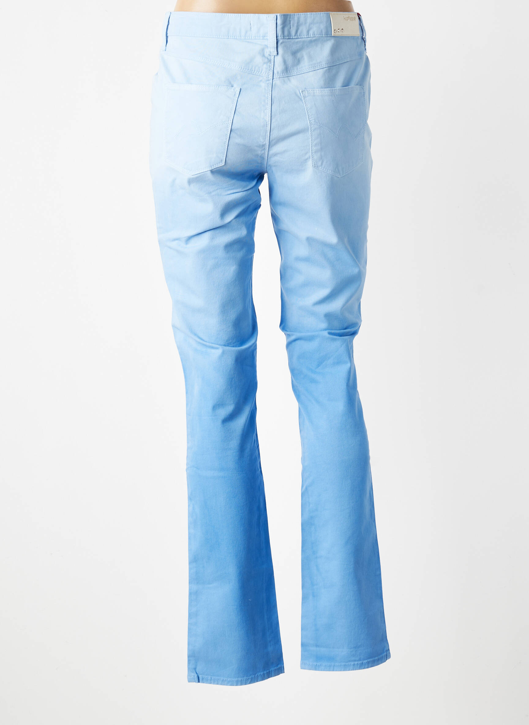 Jeans bootcut taille normale taille normale bleu KANOPE femme
