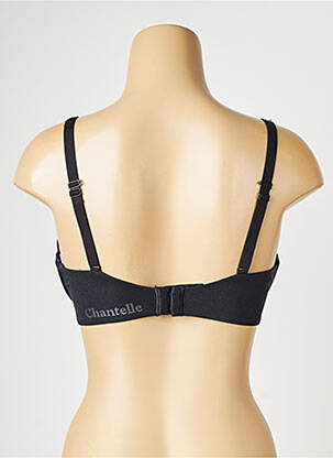 Soutien-gorge broderie haut soutien-gorge moulé noir CHANTELLE femme