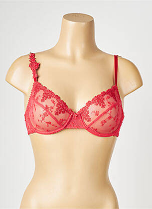 Soutien-gorge légère et transparente haut soutien-gorge emboitant rouge PASSIONATA femme
