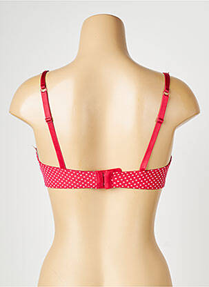 Soutien-gorge effet matière satinée haut soutien-gorge emboitant rouge PASSIONATA femme