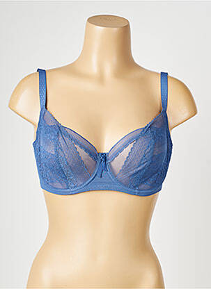 Soutien-gorge légère et transparente haut soutien-gorge emboitant bleu PASSIONATA femme