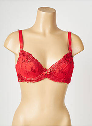 Soutien-gorge haut soutien-gorge emboitant haut soutien-gorge emboitant rouge VALEGE femme