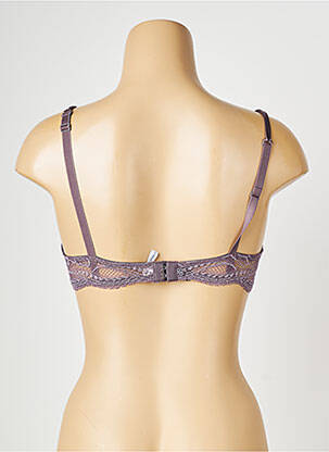 Soutien-gorge tissage dentelle gris SIMONE PERELE femme