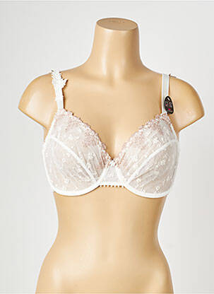 Soutien-gorge légère et transparente haut soutien-gorge emboitant blanc PASSIONATA femme
