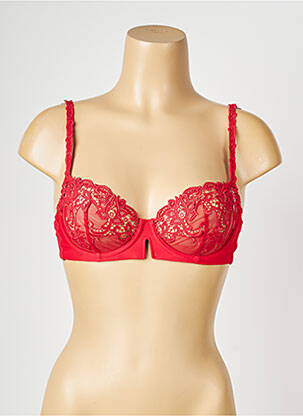 Soutien-gorge légère et transparente rouge SIMONE PERELE femme