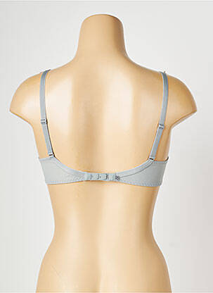 Soutien-gorge effet matière satinée haut soutien-gorge emboitant gris SIMONE PERELE femme