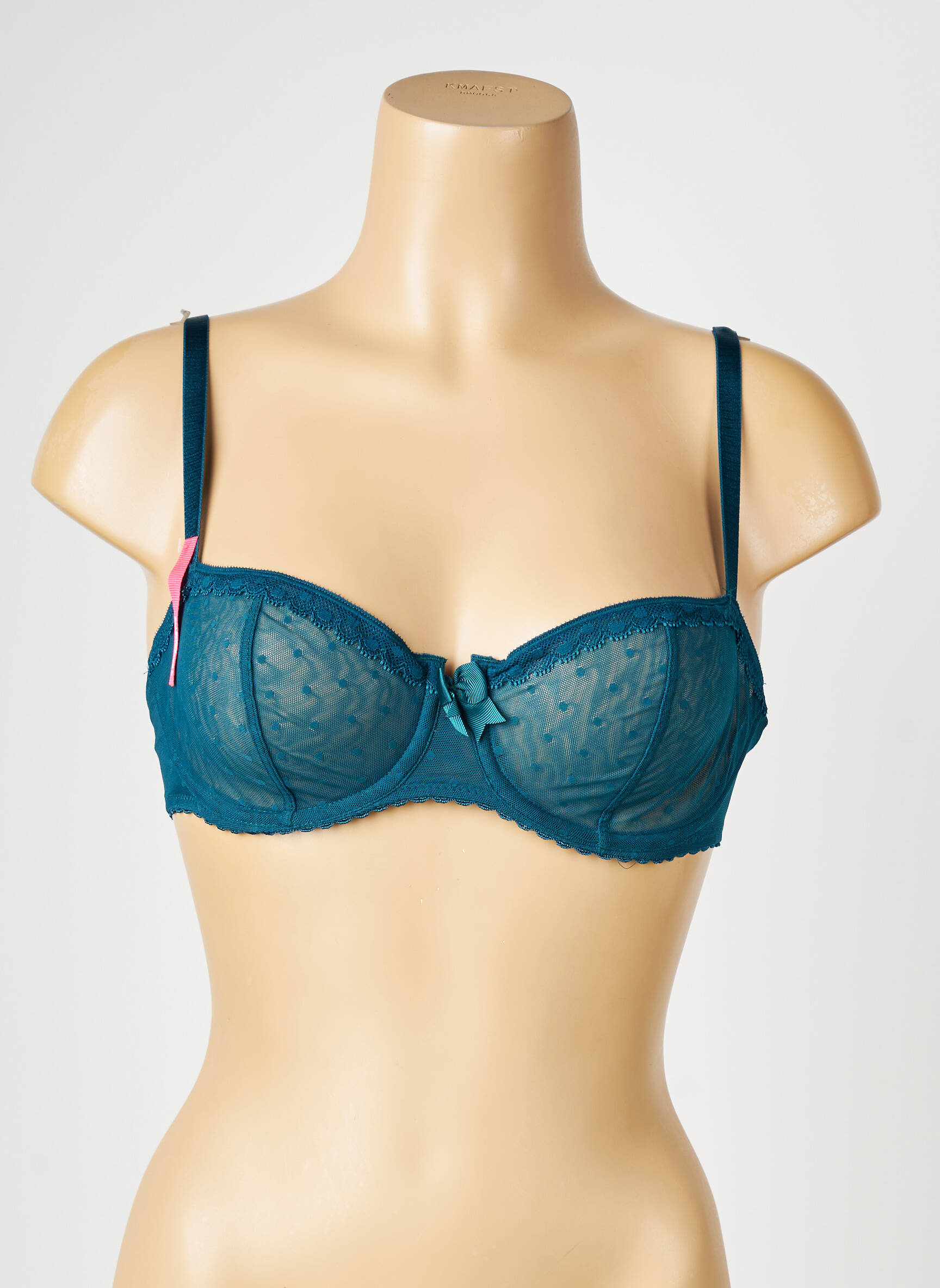 Soutien-gorge légère et transparente haut soutien-gorge emboitant bleu PASSIONATA femme