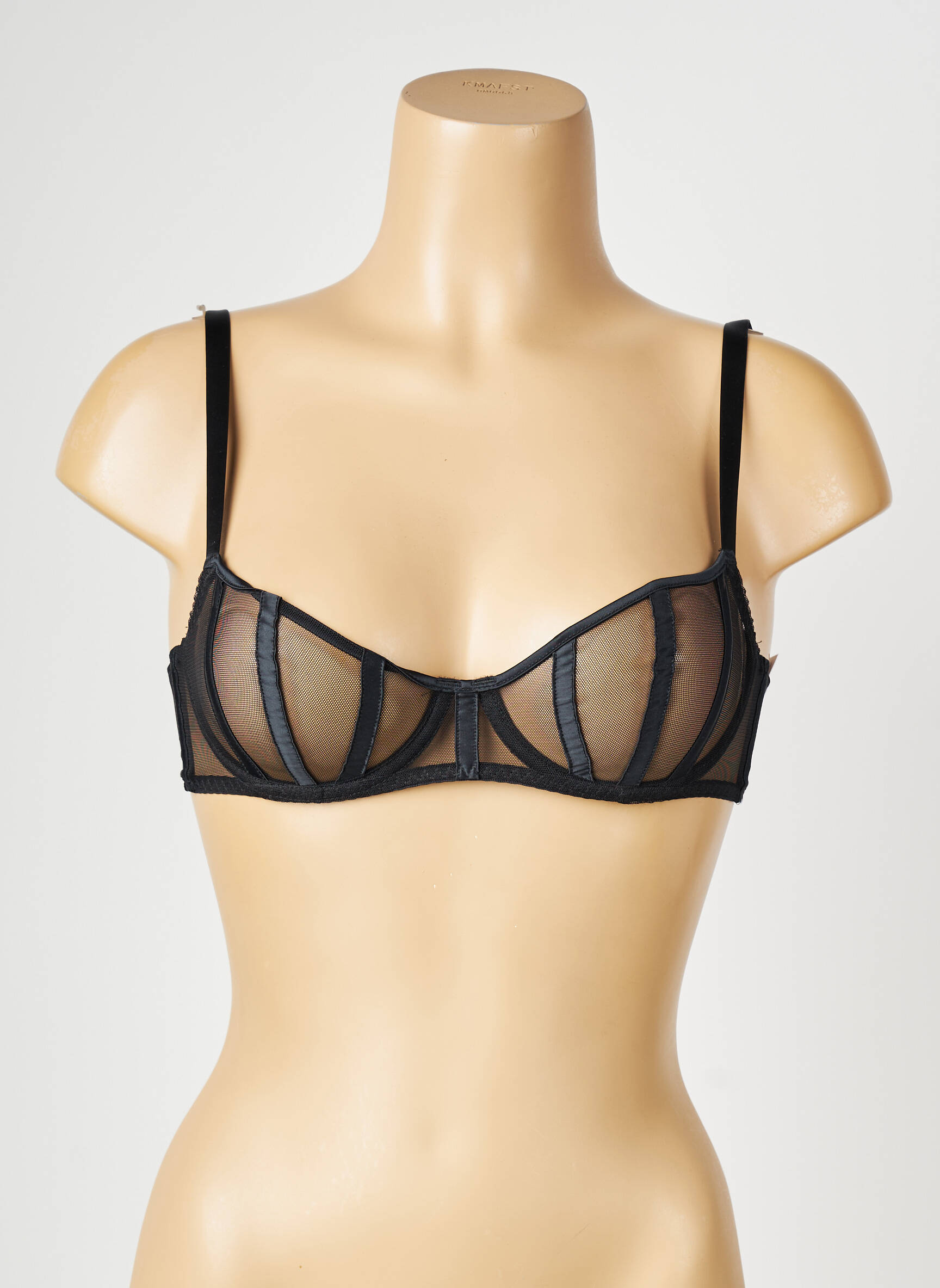 Soutien-gorge haut soutien-gorge balconnet haut soutien-gorge balconnet noir IMPLICITE femme