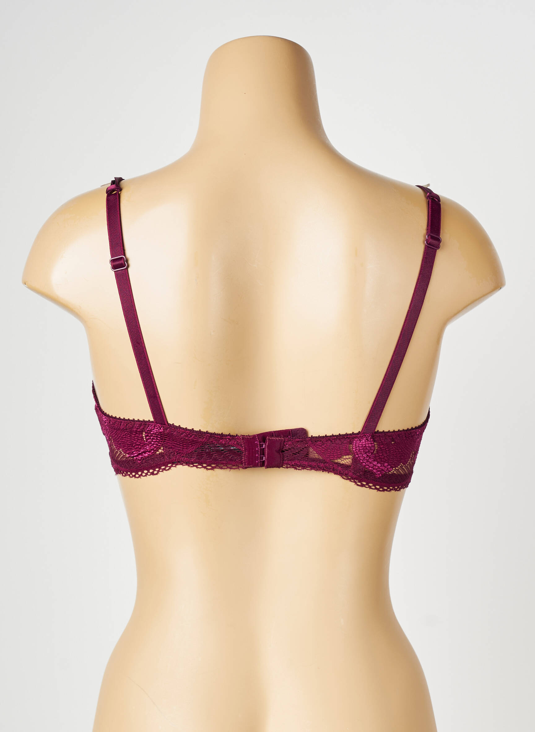 Soutien-gorge légère et transparente haut soutien-gorge emboitant violet IMPLICITE femme