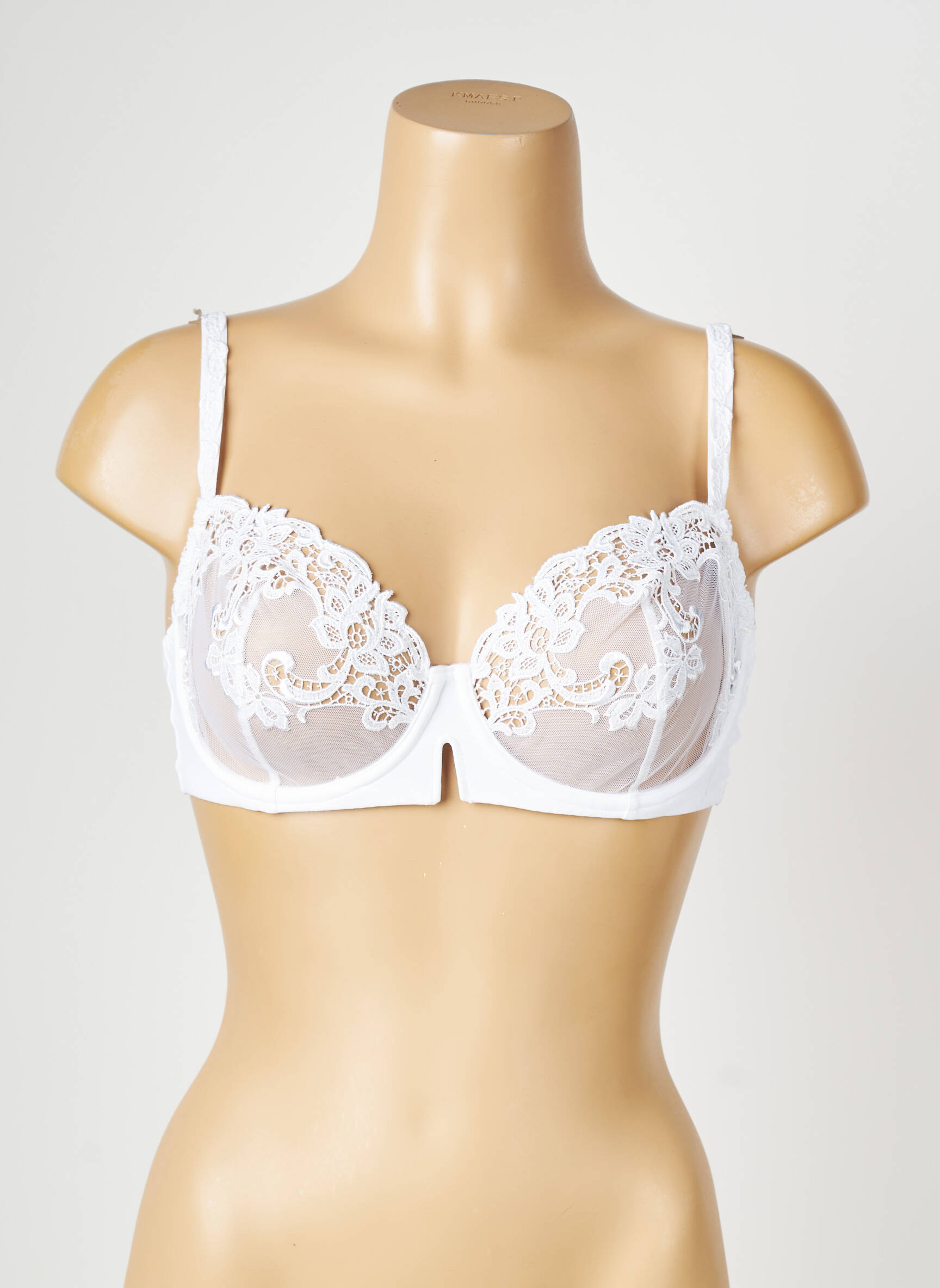 Soutien-gorge légère et transparente blanc SIMONE PERELE femme