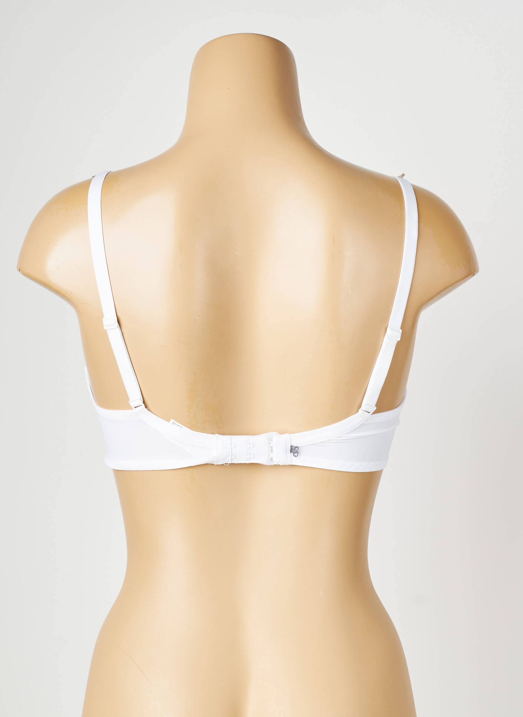 Soutien-gorge effet matière satinée haut soutien-gorge emboitant blanc SIMONE PERELE femme