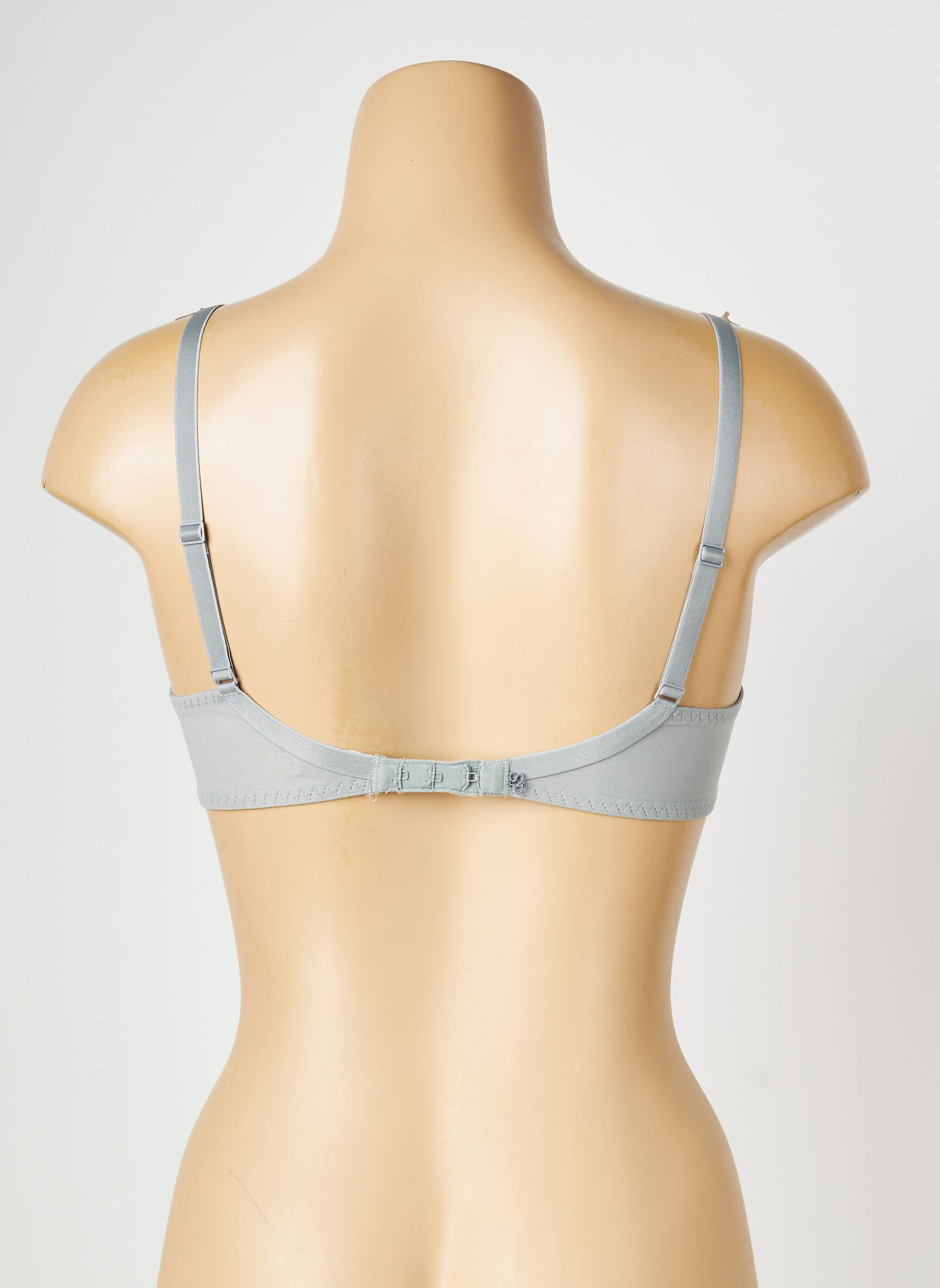 Soutien-gorge effet matière satinée haut soutien-gorge emboitant gris SIMONE PERELE femme