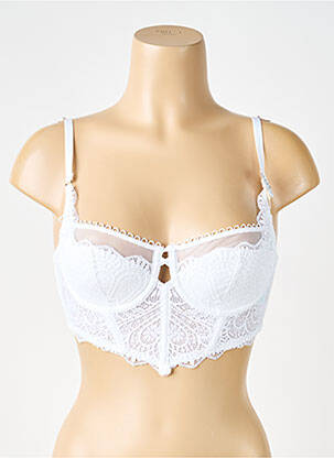 Soutien-gorge haut soutien-gorge balconnet haut soutien-gorge balconnet blanc DORINA femme