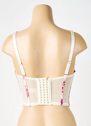 Corset broderie beige DORINA femme