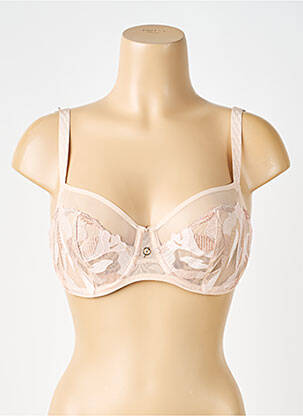 Soutien-gorge légère et transparente haut soutien-gorge emboitant rose CHANTELLE femme