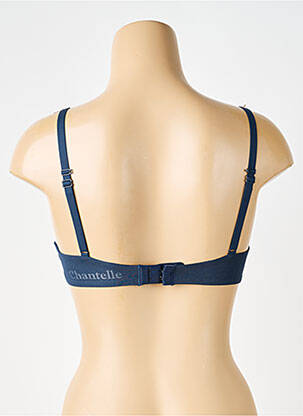 Soutien-gorge effet matière satinée haut soutien-gorge emboitant bleu CHANTELLE femme