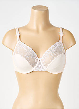 Soutien-gorge légère et transparente haut soutien-gorge emboitant rose SIMONE PERELE femme