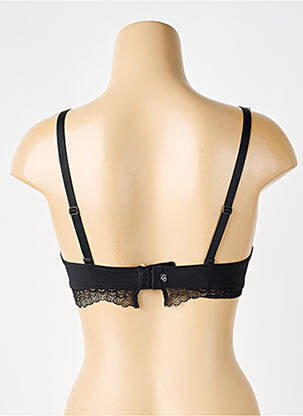 Soutien-gorge effet matière satinée haut soutien-gorge emboitant noir SIMONE PERELE femme