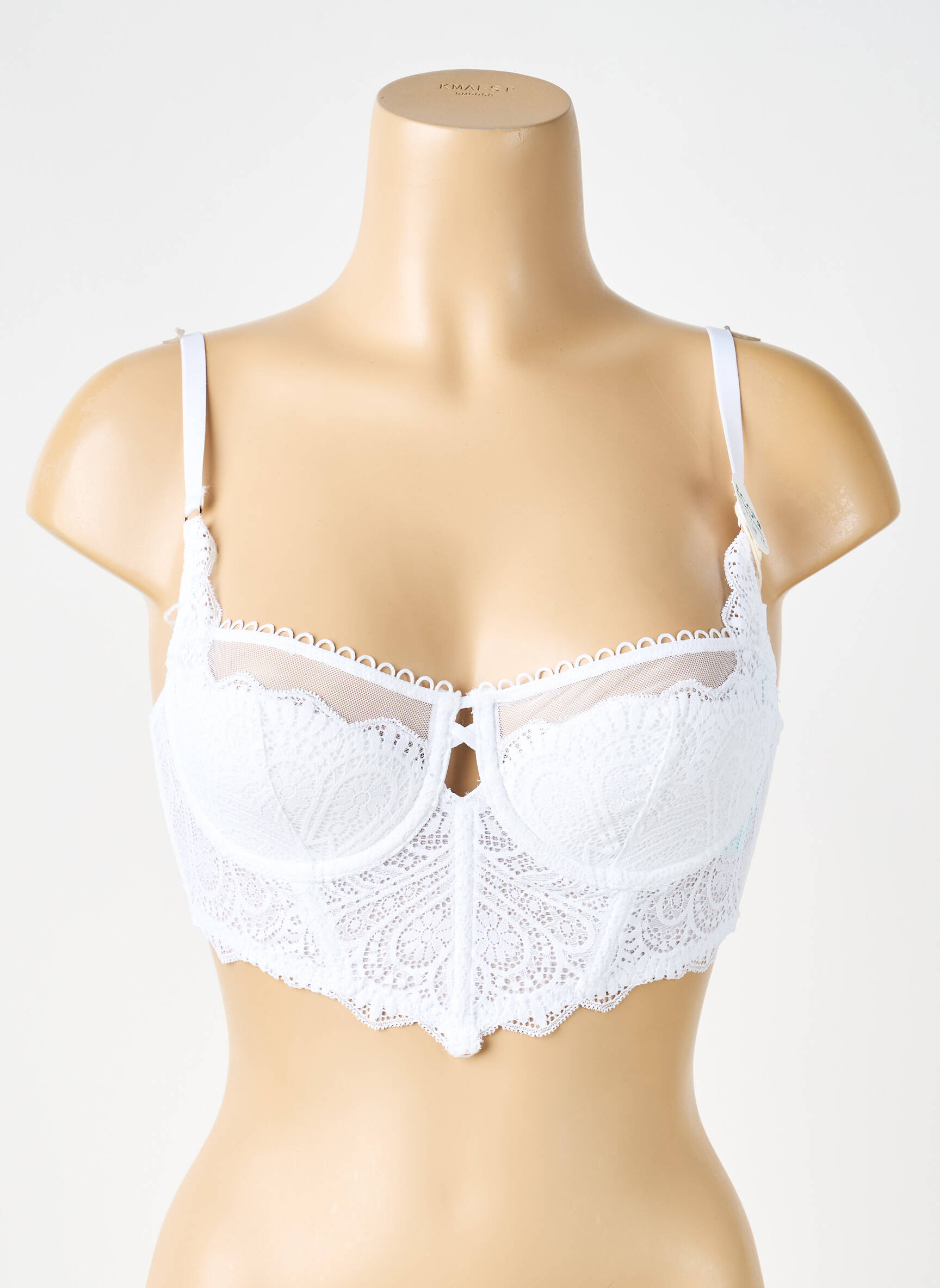 Soutien-gorge haut soutien-gorge balconnet haut soutien-gorge balconnet blanc DORINA femme