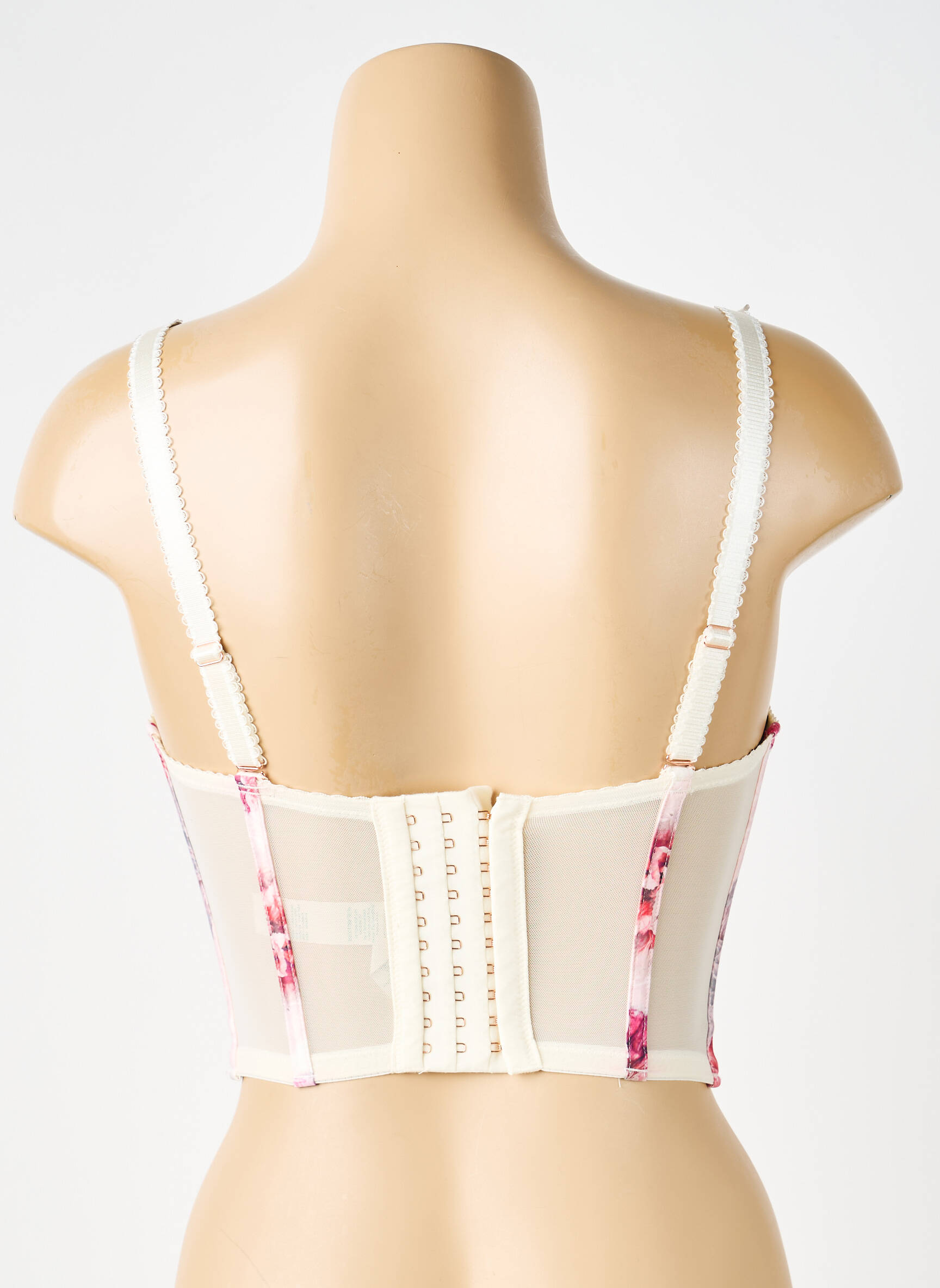 Corset broderie beige DORINA femme