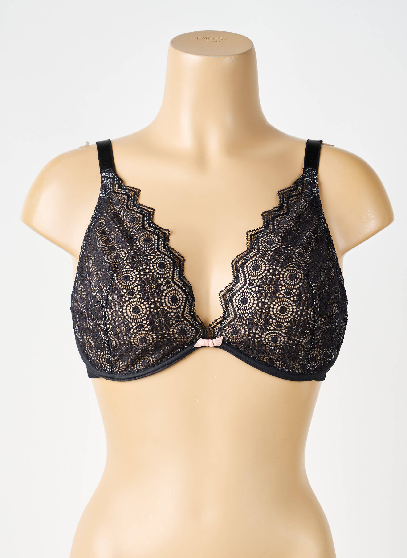 Soutien-gorge légère et transparente haut soutien-gorge emboitant noir PASSIONATA femme