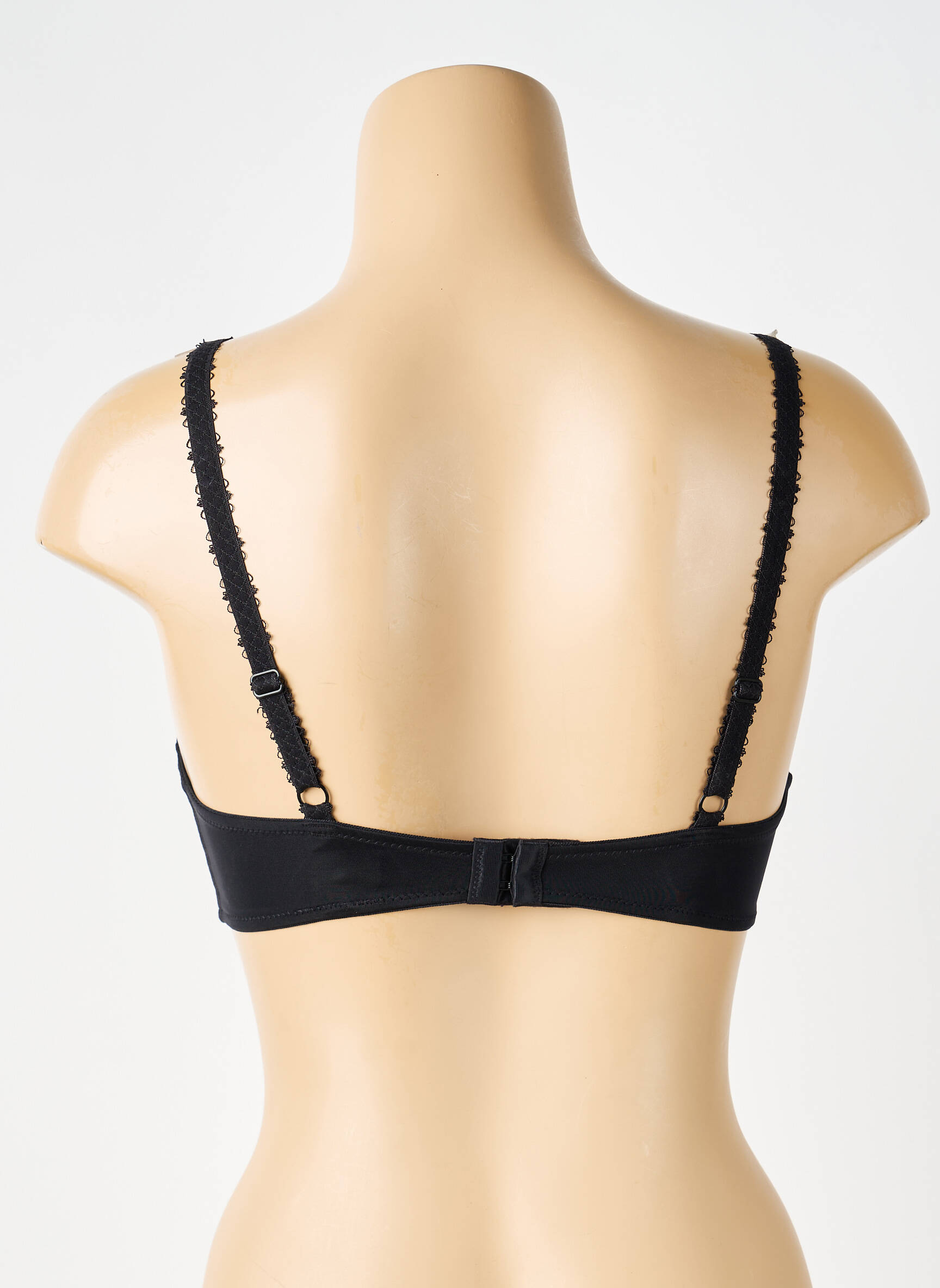 Soutien-gorge légère et transparente haut soutien-gorge emboitant noir VALEGE femme