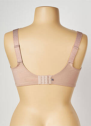 Soutien-gorge tissage dentelle haut soutien-gorge emboitant marron SIMONE PERELE femme