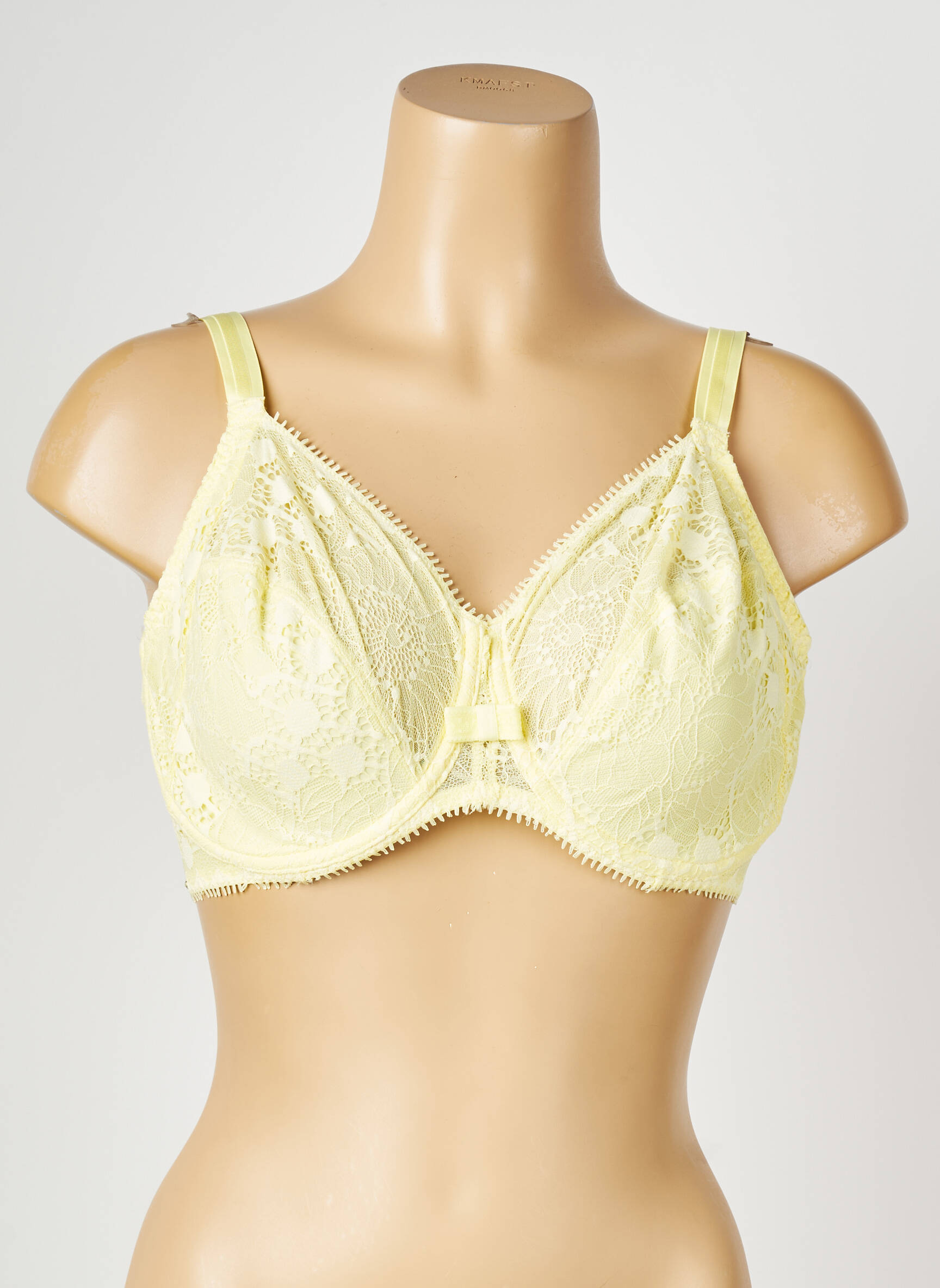 Soutien-gorge sans armature haut soutien-gorge emboitant jaune CHANTELLE femme