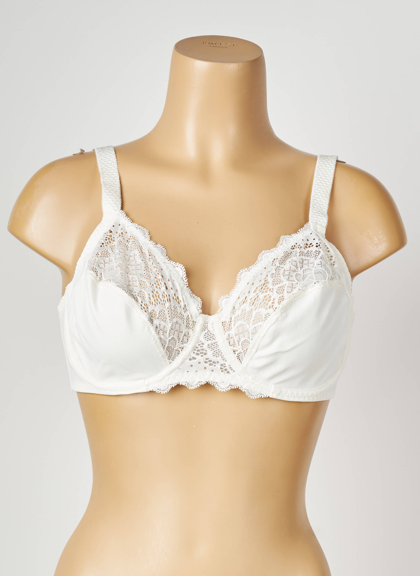 Soutien-gorge broderie haut soutien-gorge emboitant blanc SIMONE PERELE femme