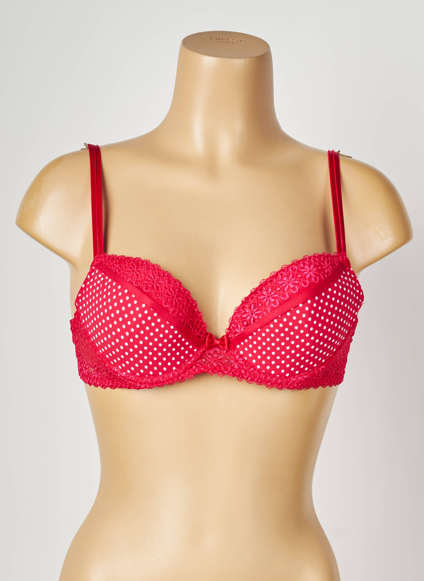 Soutien-gorge broderie haut soutien-gorge moulé rose PASSIONATA femme