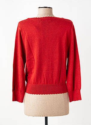 Gilet manches longues manches 3/4 rouge BANNED femme