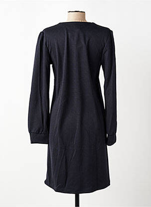 Robe mi-longue manches longues manches longues noir COUTURIST femme