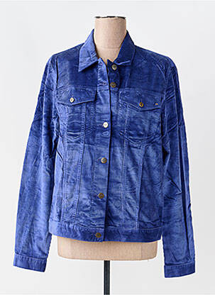 Veste casual poches bleu COUTURIST femme