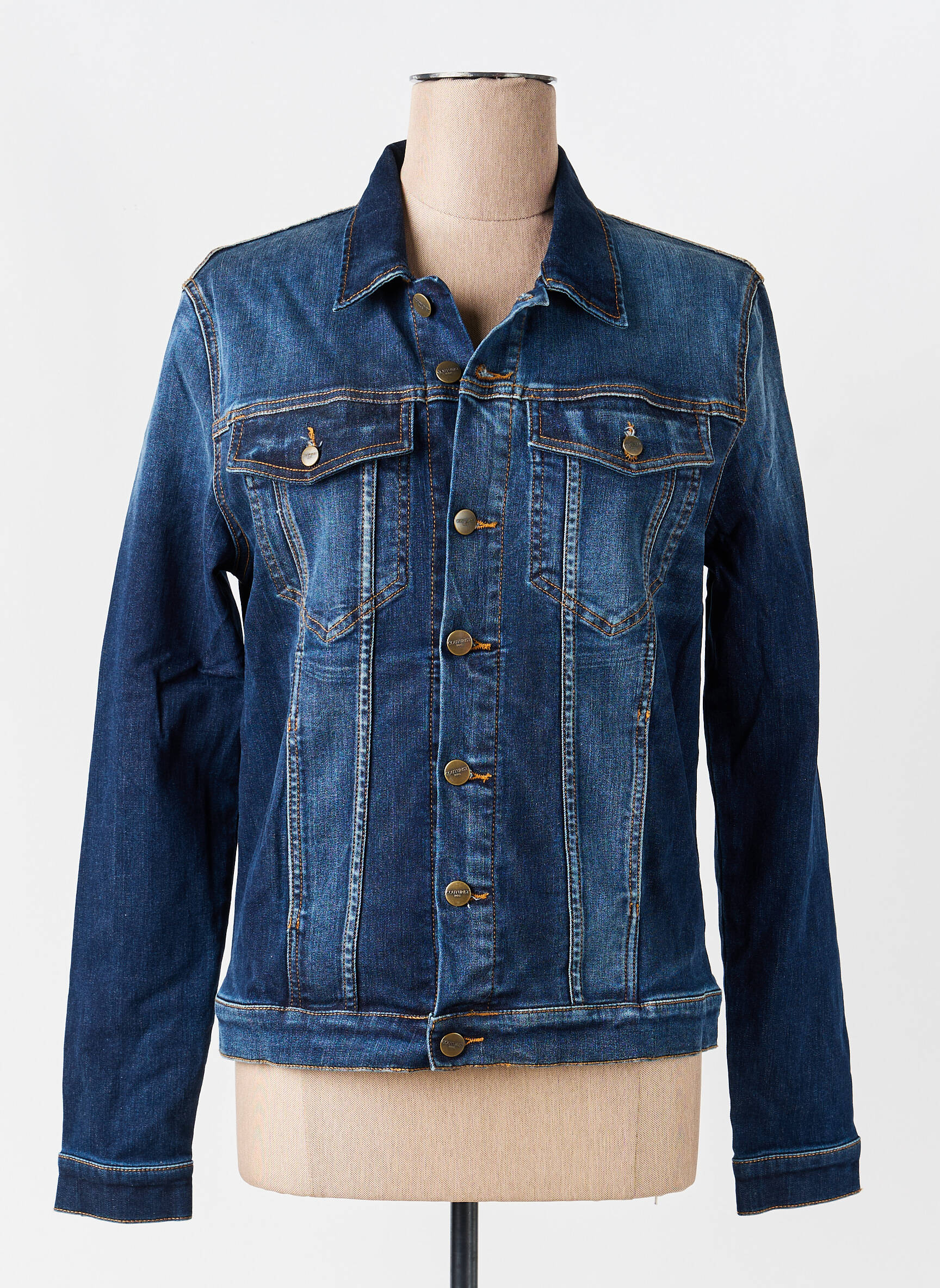 Veste casual poches bleu COUTURIST femme