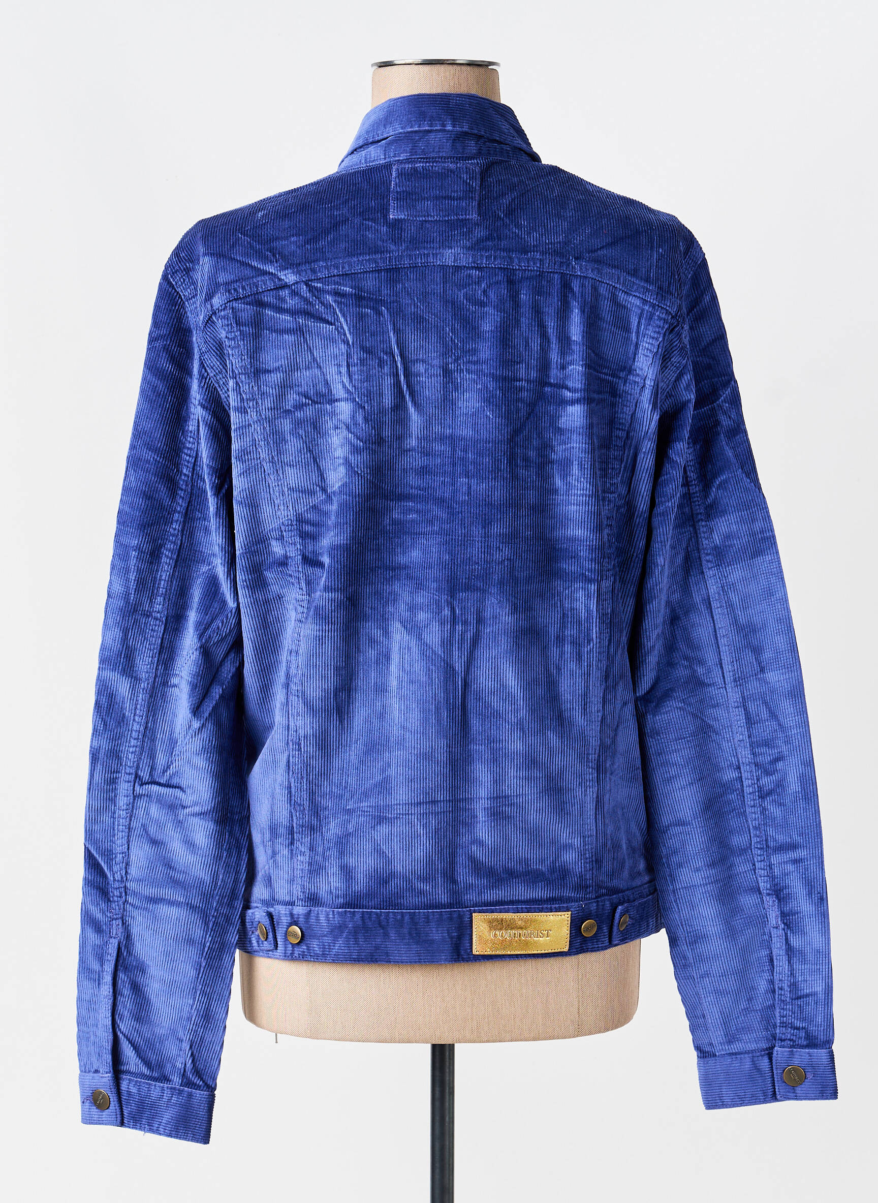 Veste casual poches bleu COUTURIST femme