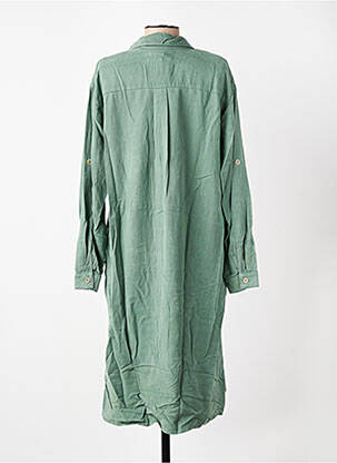 Robe longue manches longues manches longues vert COUTURIST femme