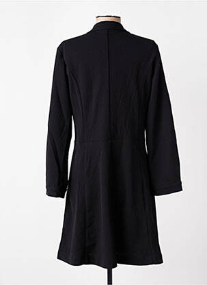 Robe courte manches 3/4 manches 3/4 noir COUTURIST femme